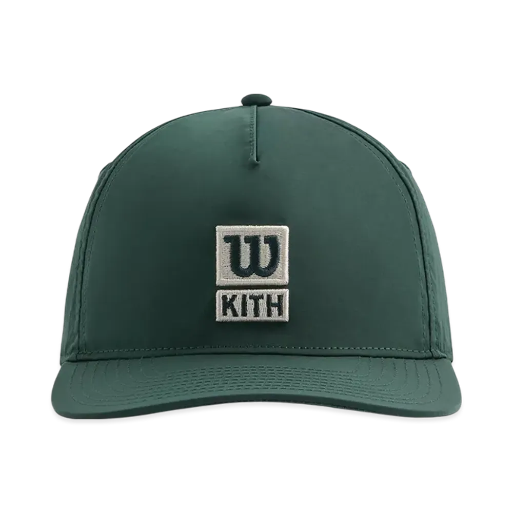 Kith x Wilson Nylon Baylow Pinch Crown Cap "Stadium"