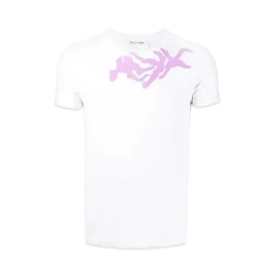 1017 ALYX 9SM Spray-Print T-Shirt "White"
