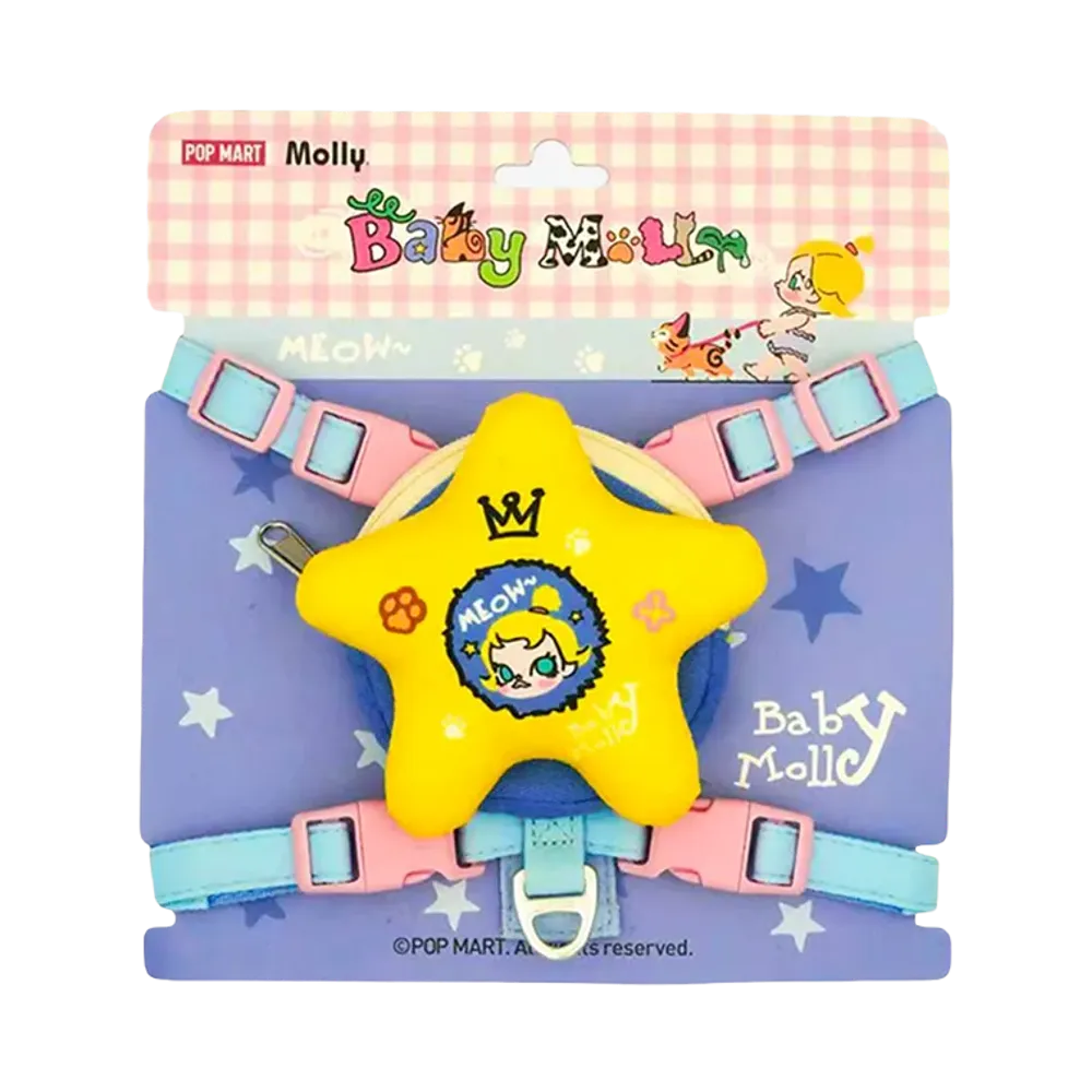 POP MART Baby Molly & Baby Tabby Series-Pet Harness (Twinkle)
