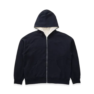 visvim Jumbo SB Dual Hoodie F.Z. "Navy"
