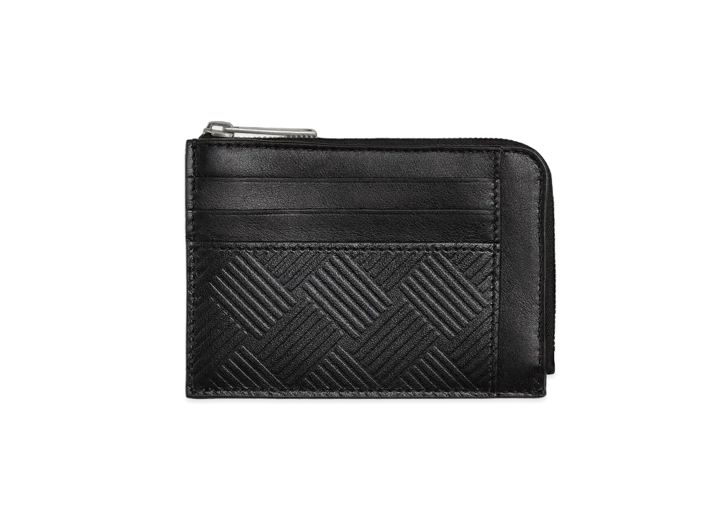 Bottega Veneta Half-Zipped Wallet "Black"