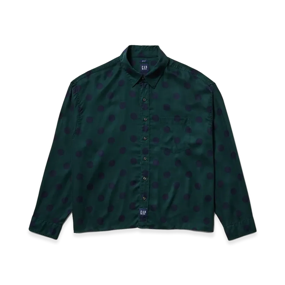Gap x Awake NY Twill Dot Big Shirt "Green"