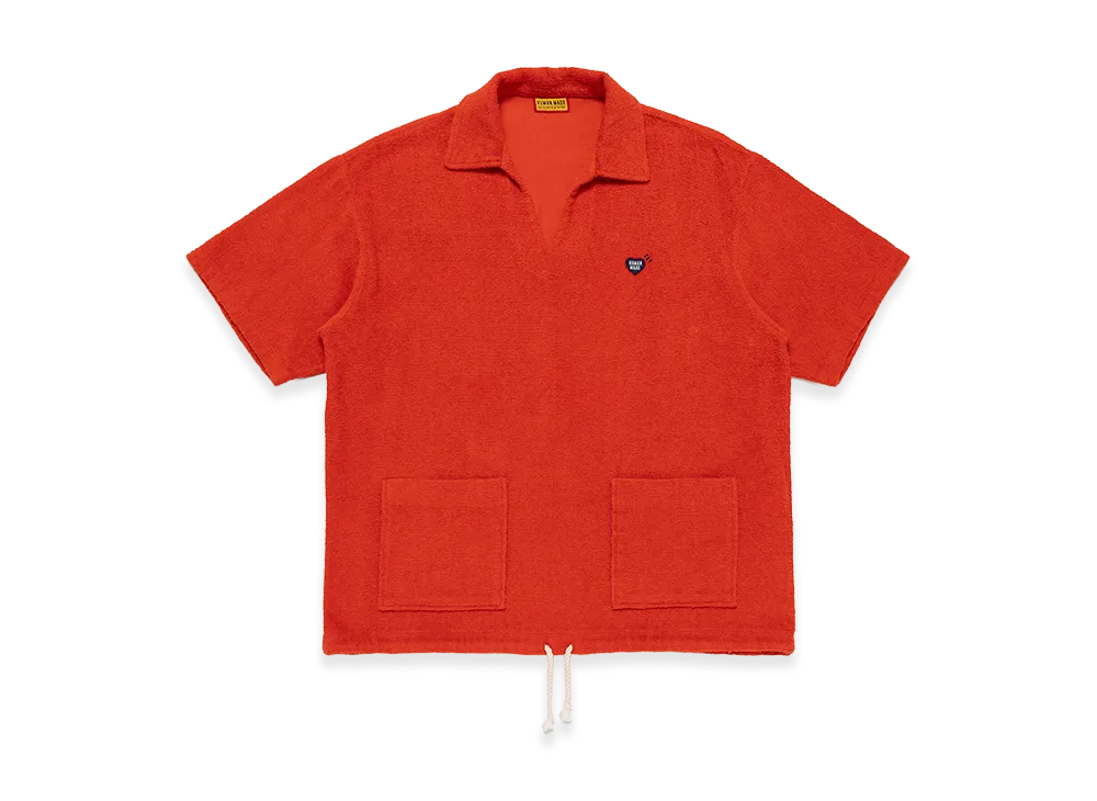 HUMAN MADE Pile Pullover Shirt "Red"