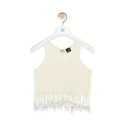 LOEWE Top "Ecru"