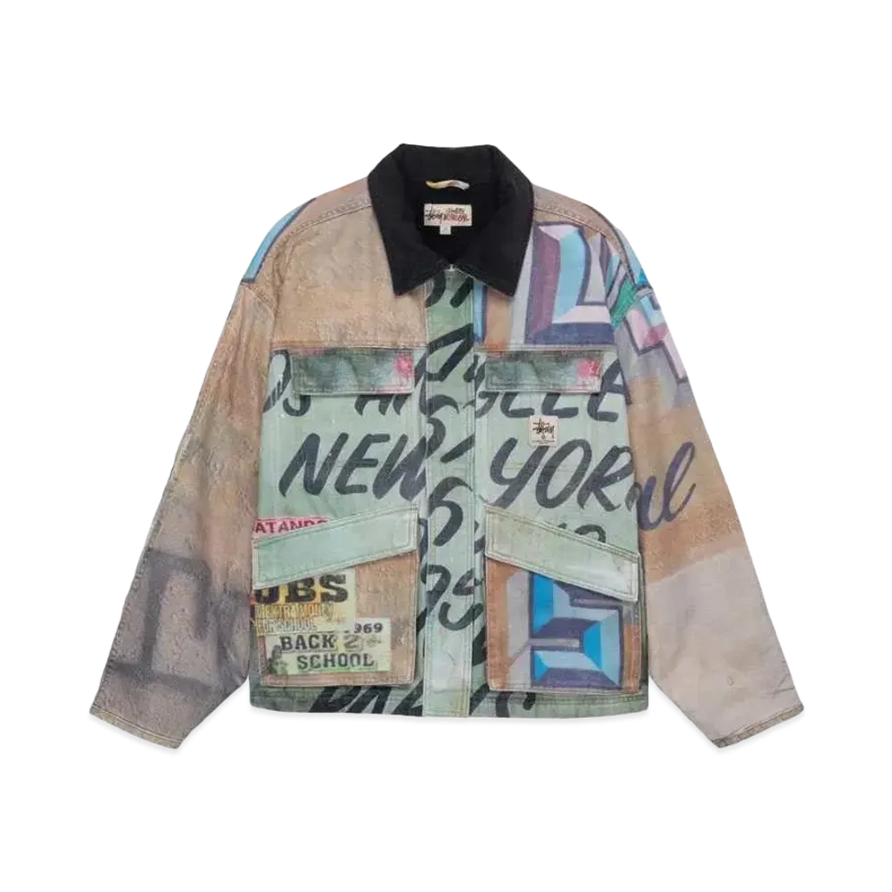 Stussy Shop Jacket Alfonso Canvas "Corduroy"