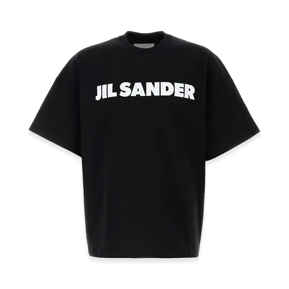 Jil Sander Cotton Oversize T-Shirt "Black"
