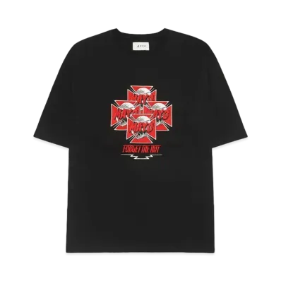 MAYO Hawk Embroidery Short Sleeve Tee "BLACK"