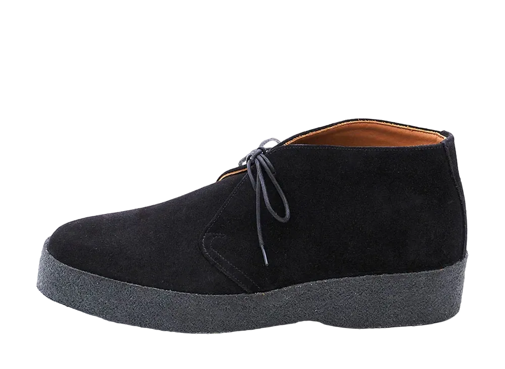 SANDERS Brit Chukka SNO Suede "Black" 9877BS
