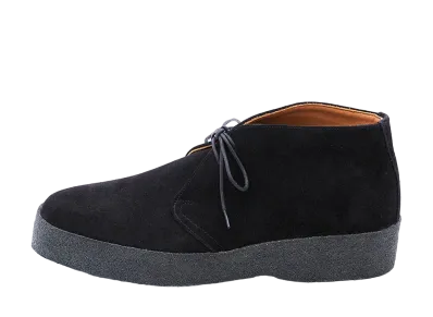SANDERS Brit Chukka SNO Suede "Black" 9877BS