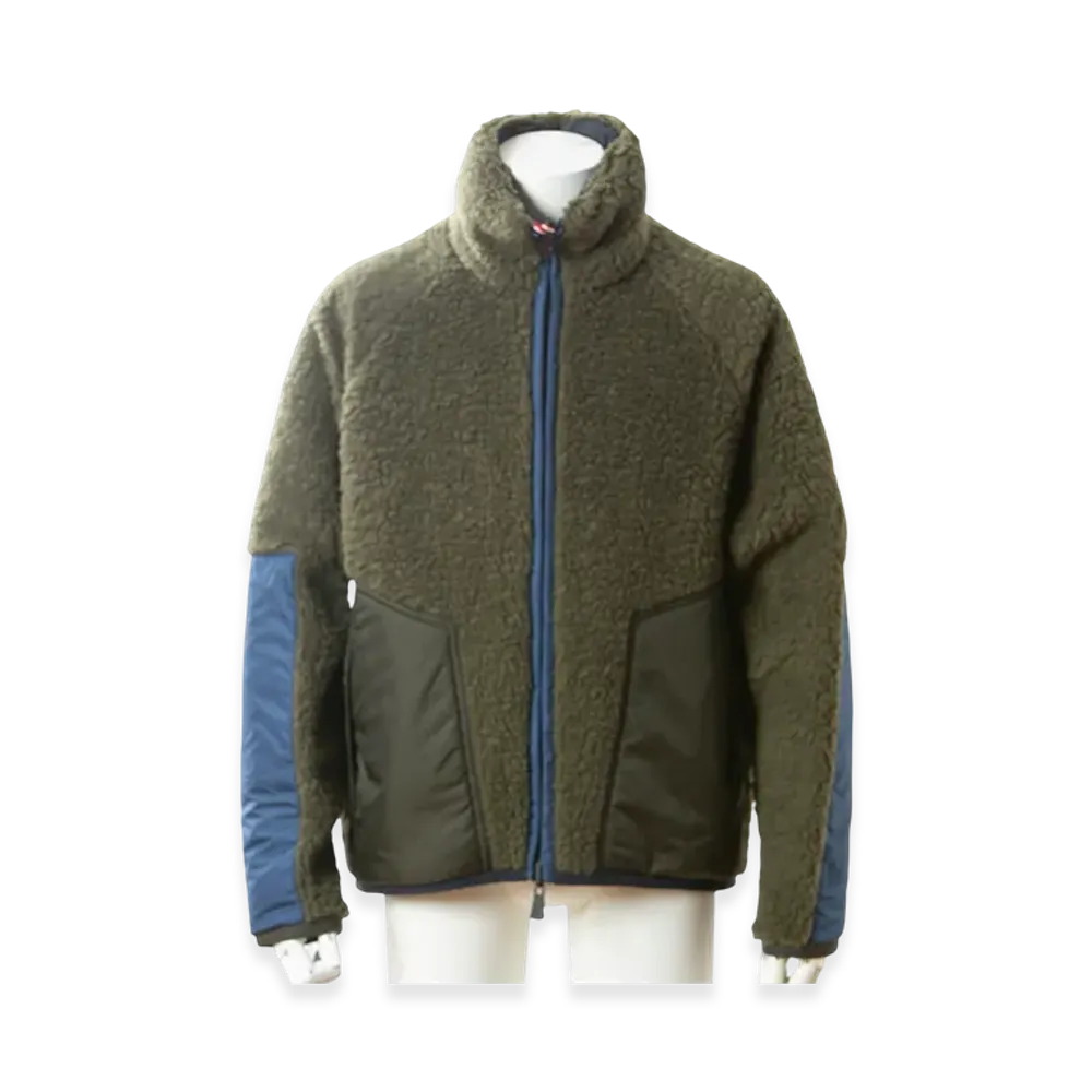 Moncler Grenoble Men's Reversible Down Jacket Hostun "Khaki"