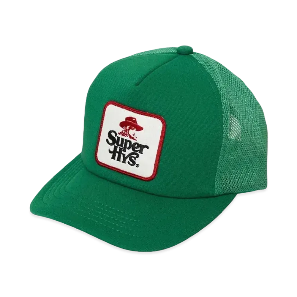 HYSTERIC GLAMOUR HYS Hat Patch Mesh Cap "Green"