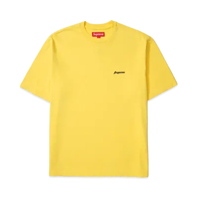 Supreme Washed S/S Top (26SS) "Yellow"
