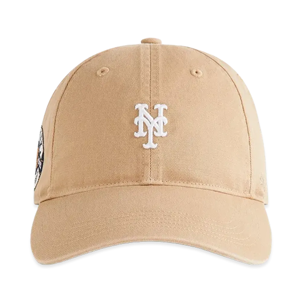 Kith x '47 x the New York Mets Washed Twill Mini Logo Aaron Classic Cap "Field"