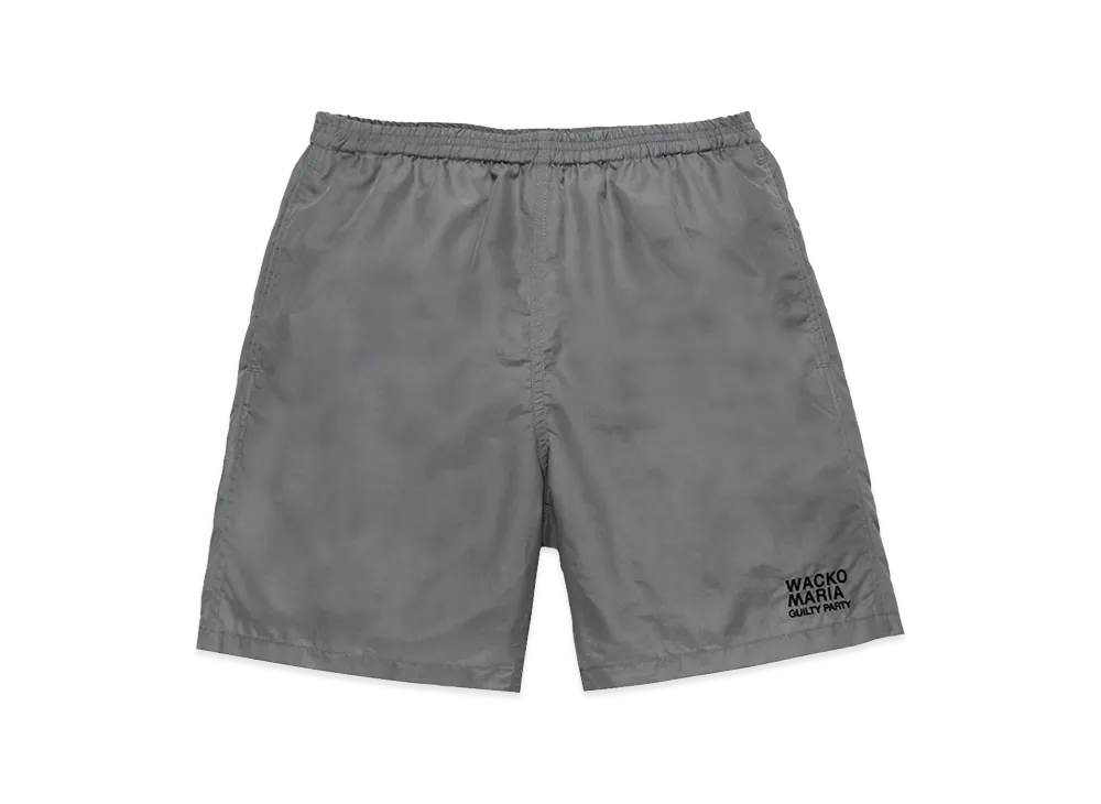 WACKO MARIA Nylon Board Shorts "Gray"