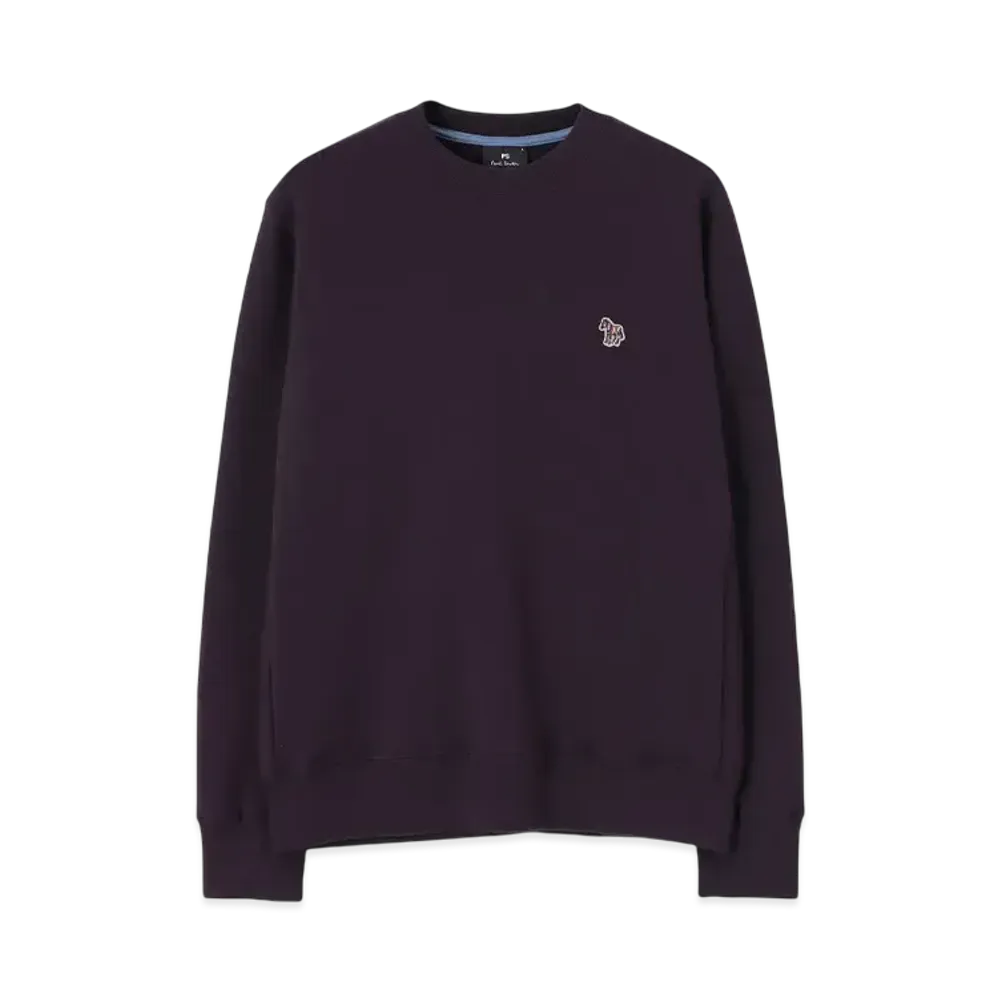 Paul Smith Sports Stripe Zebra One Point Sweatshirt "DarkPurple"
