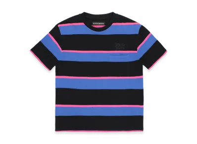 WACKO MARIA Striped T-Shirt "Purple"