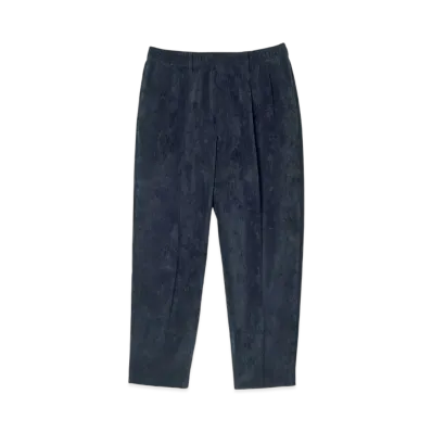 N.HOOLYWOOD Wide Tapered Easy Slacks "Navy"