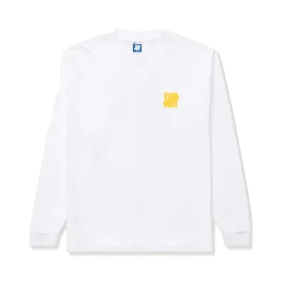 UNDEFEATED Icon L/S Tee "White"