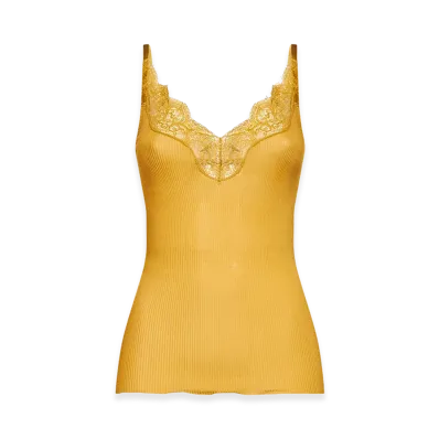Saint Laurent Women's Top "Yellow"