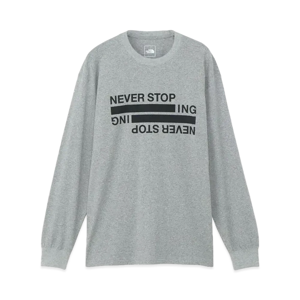 The North Face Long Sleeve Never Stop ING Tee "Mix Gray"
