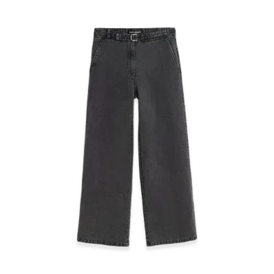 OUR LEGACY Women's Harbour Trouser "Black Enzyme Canvas"