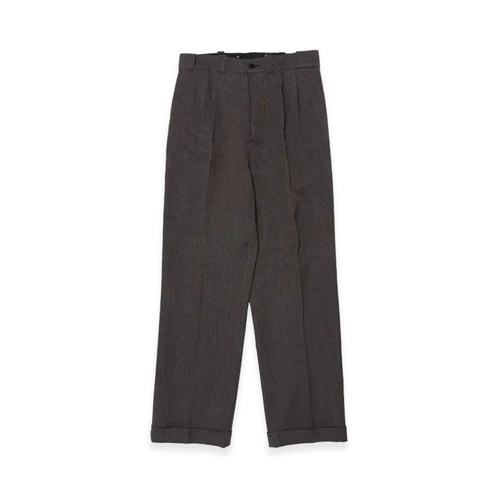 T.T Taiga Takahashi LOT.201 Work Trousers "Melange Charcoal"