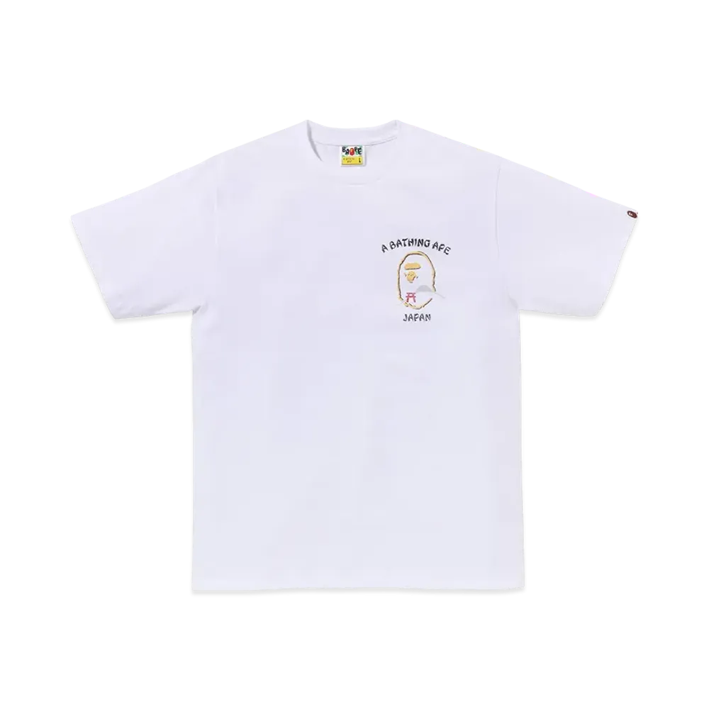 A BATHING APE Japan Souvenir Tee #1 "White"
