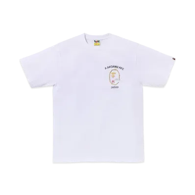 A BATHING APE Japan Souvenir Tee #1 "White"