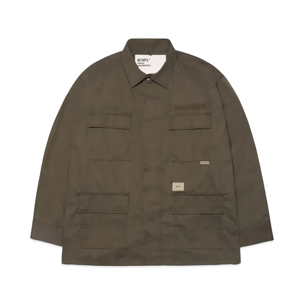 WTAPS Jungle / LS / Ctpl. Twill. Dot Sight "Olive Drab"
