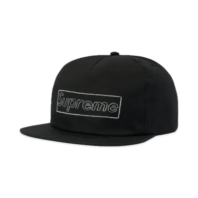 Supreme x KAWS Chalk Logo 5-Panel "Black"