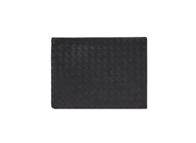 Bottega Veneta Half-Zip Pouch "Black"