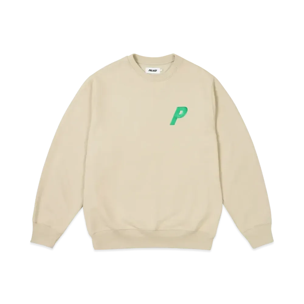 PALACE P3 Glitter Crew "Stoney Grey"