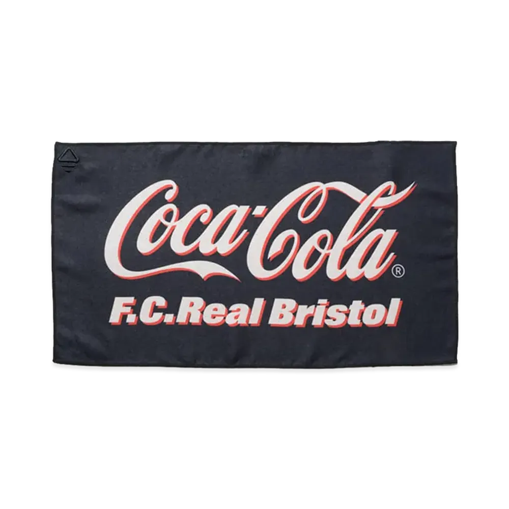 F.C.Real Bristol x Coca-Cola Nomadix Shower Towel "Black"