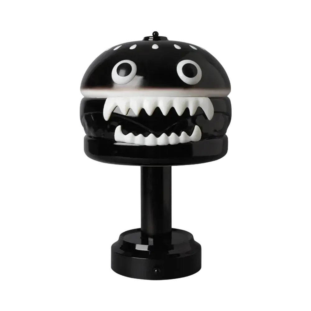UNDERCOVER × MEDICOM TOY HAMBURGER LAMP "BLACK"