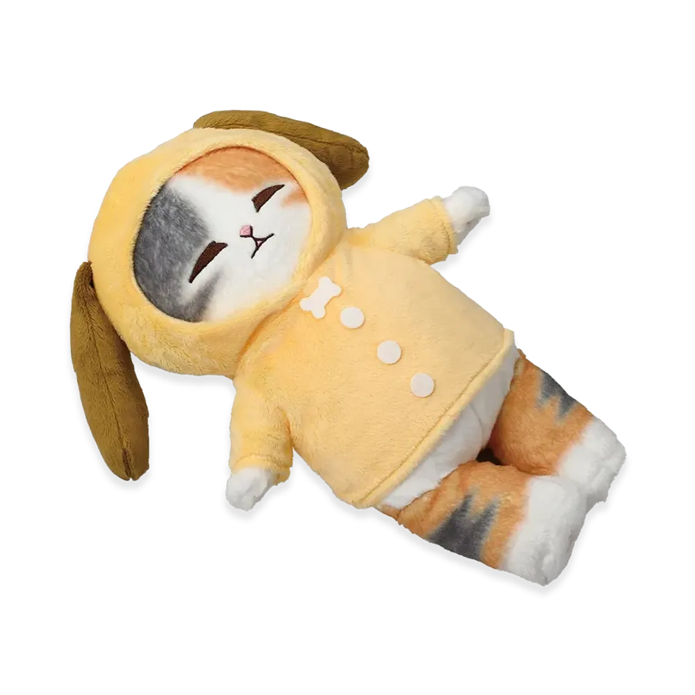 BANDAI "Ichiban Kuji" -mofusand Pajama Party with Cats- B Prize Relaxed kitty