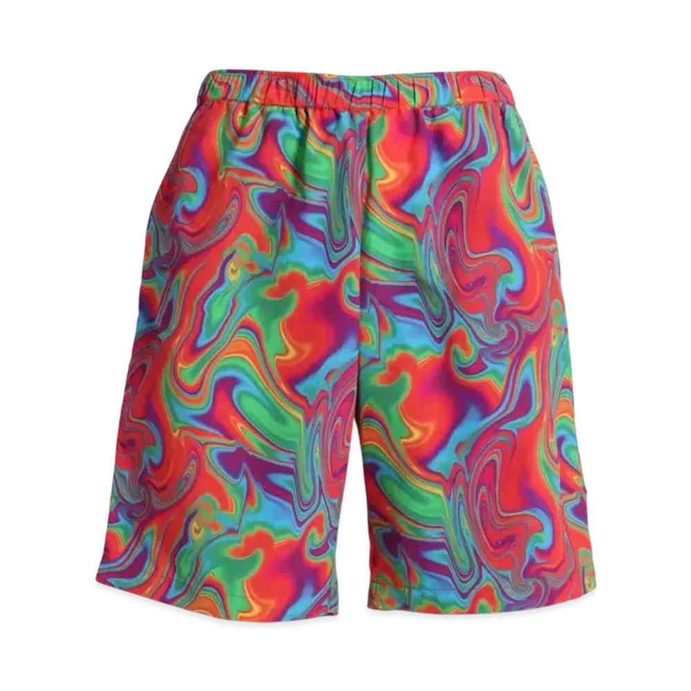 FIRST DOWN Cozy Shorts "Marble"