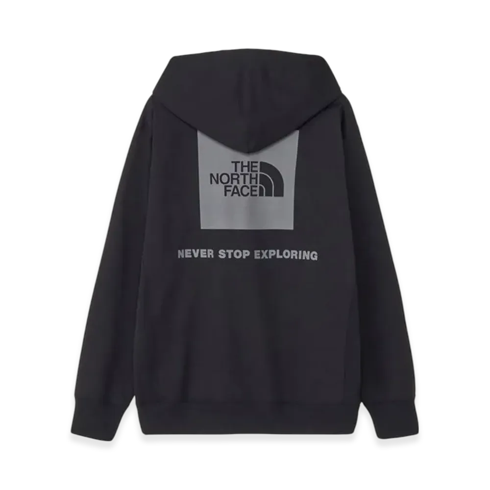The North Face Back Square Logo Hoodie "Black"