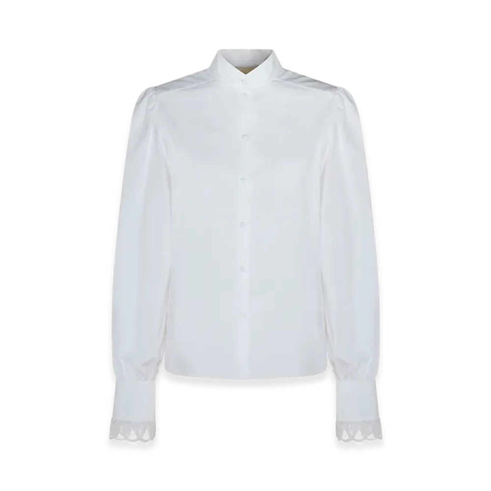 Valentino Women's Embroidered Shirt "White"