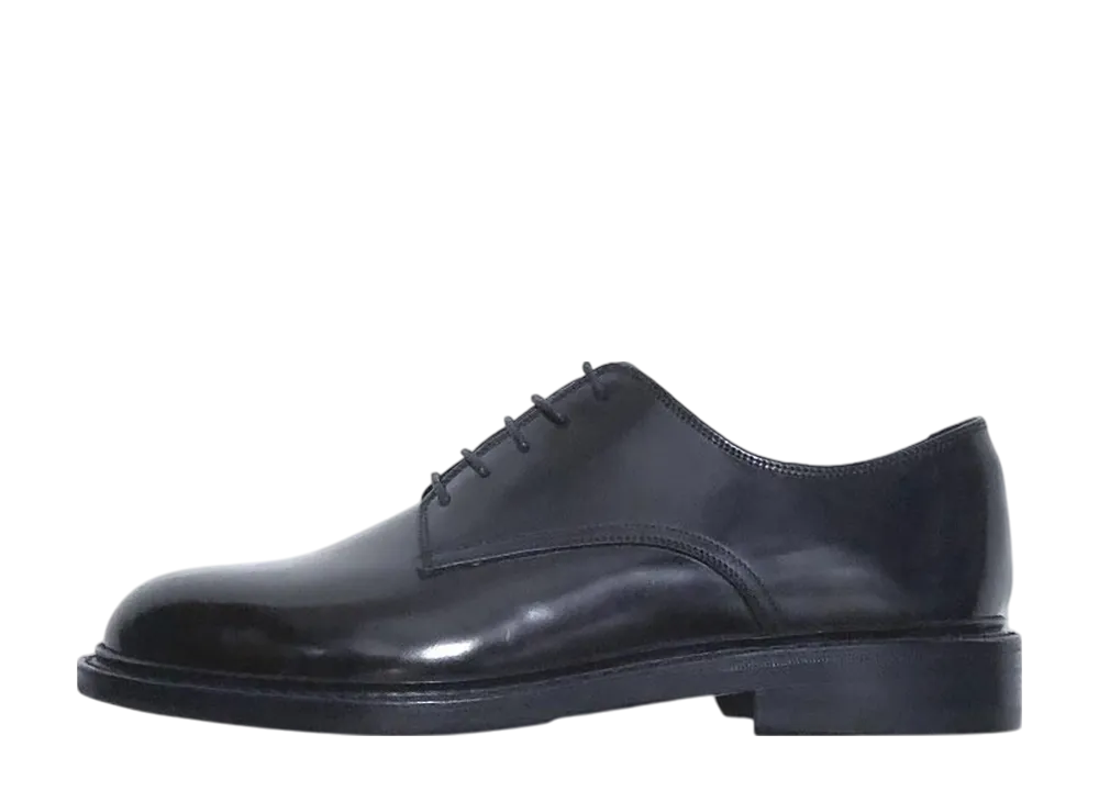 Jalan Sriwijaya Cordovan Plain Toe "Black"
