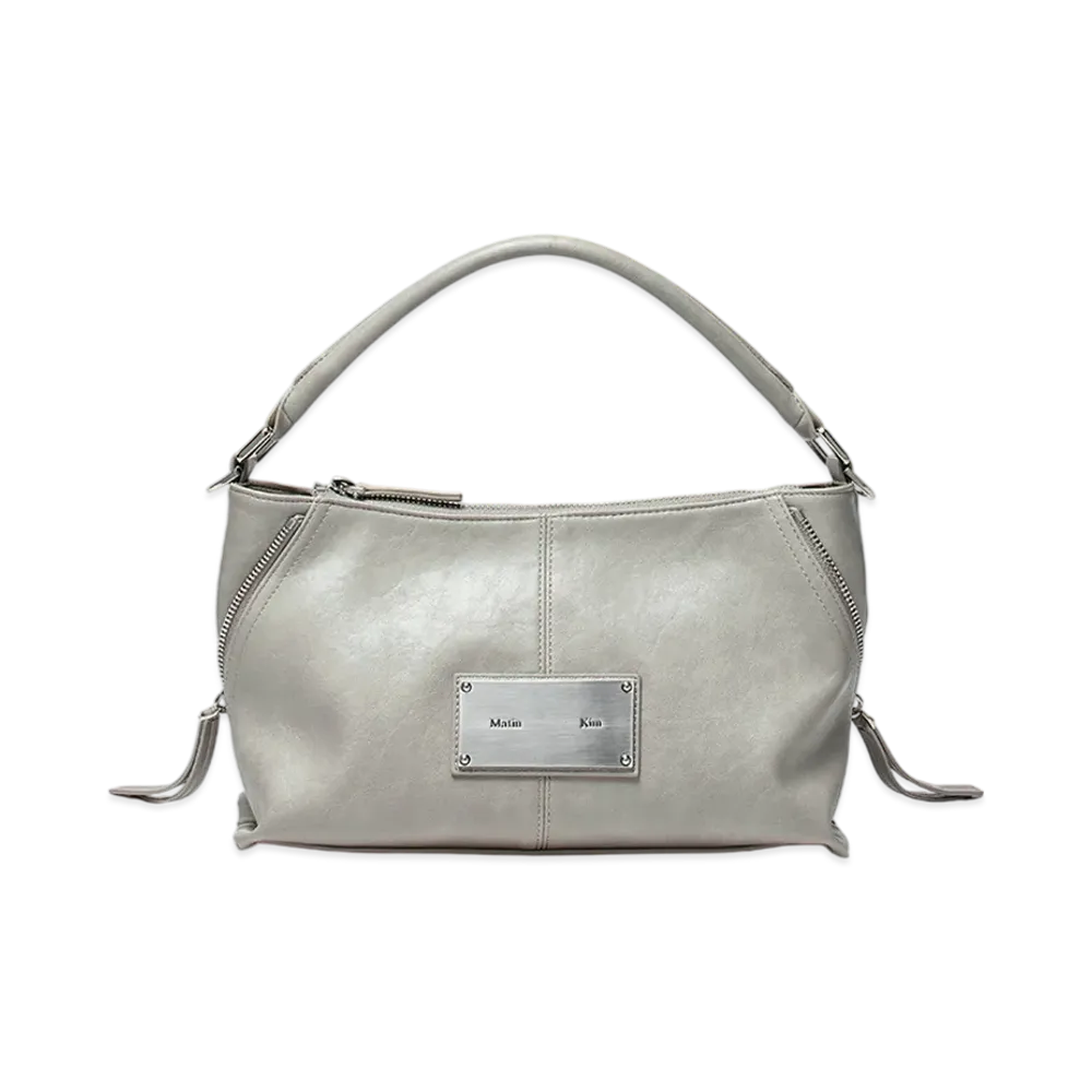 Matin Kim Side Zipper Two Way Bag "Grey"