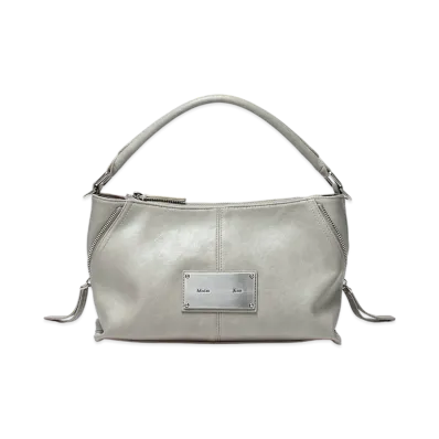 Matin Kim Side Zipper Two Way Bag "Grey"