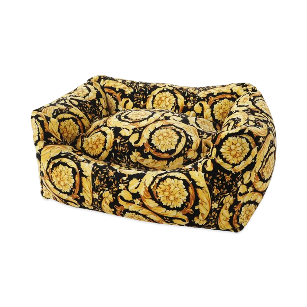 VERSACE Pet Bed "Yellow/Black"