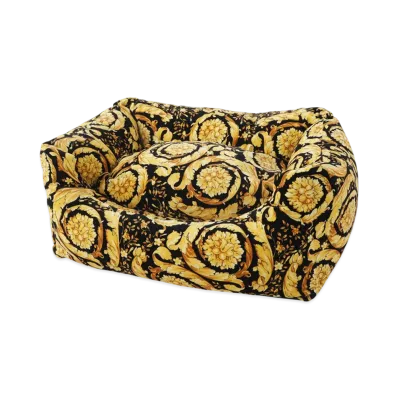 VERSACE Pet Bed "Yellow/Black"