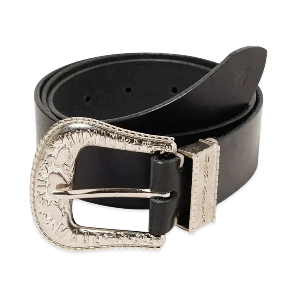 HUMAN MADE Western Leather Belt "Black"