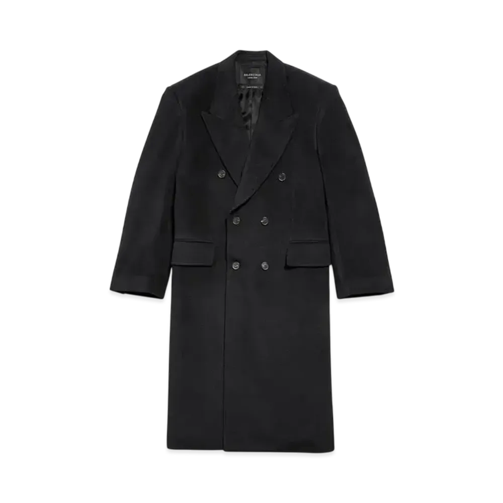 BALENCIAGA Men's Regular Fit Coat "Black"