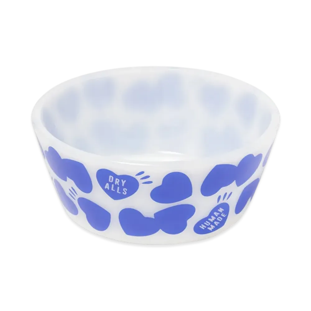 HUMAN MADE Heart Pattern Bowl "Blue"