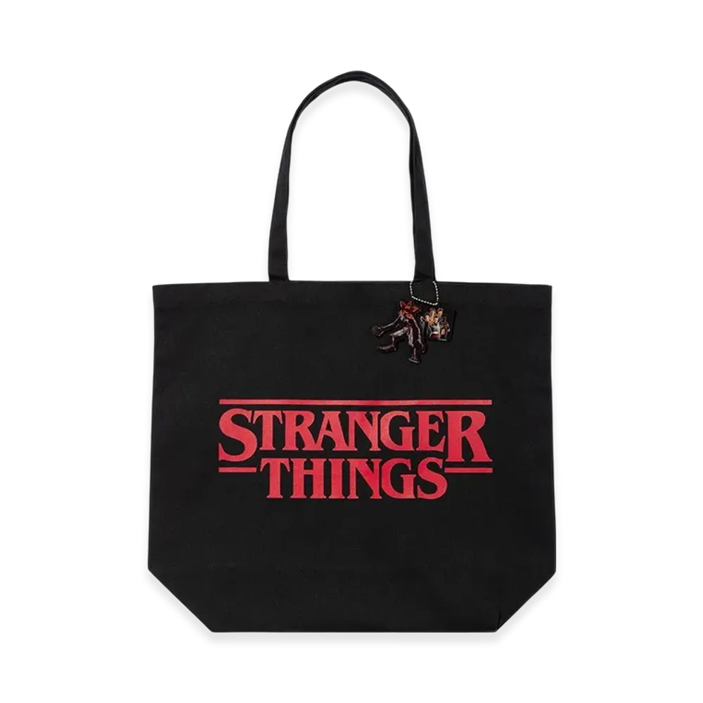 Netflix Stranger Things x V.A. Tote Bag "Black"