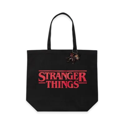 Netflix Stranger Things x V.A. Tote Bag "Black"