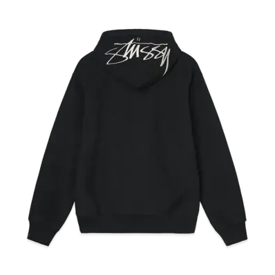 Stussy Back Applique Hoodie "Black"