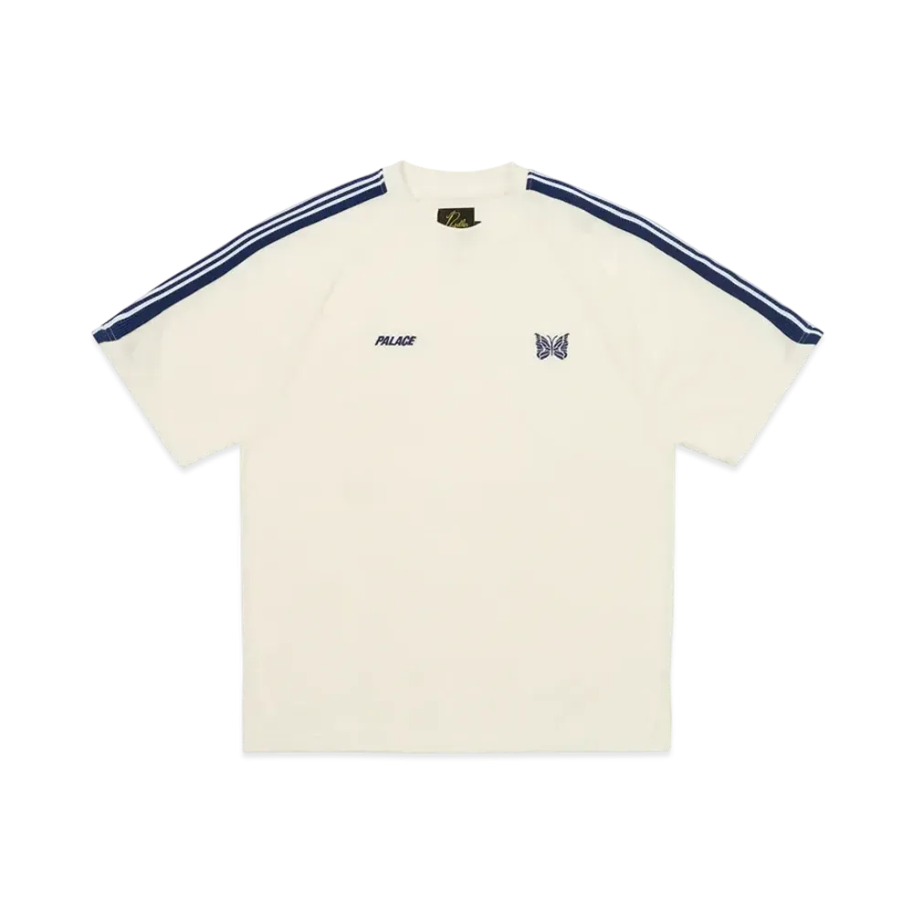 PALACE x NEEDLES T-Shirt "White" P27NDES004